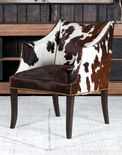 McCoy Cowhide Chair | Western Furniture Store - Adobe Interiors