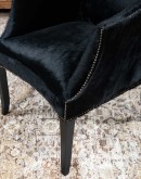 McCoy Midnight Cowhide Chair