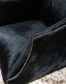 McCoy Midnight Cowhide Chair