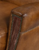 McQueen Saddle Leather Chair