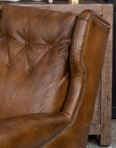 McQueen Saddle Leather Chair