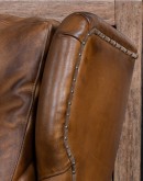 McQueen Saddle Leather Chair