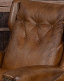 McQueen Saddle Leather Chair
