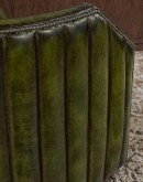 Oliver Olive Leather Swivel Chair