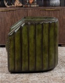 Oliver Olive Leather Swivel Chair