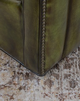 Oliver Olive Leather Swivel Chair Oliver Olive Leather Swivel Chair