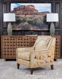 Painted Teepee Chair