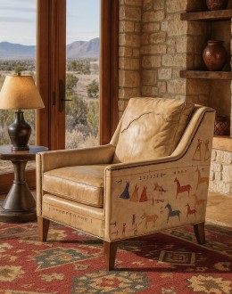 Painted Teepee Chair