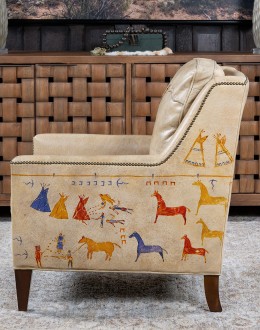 Painted Teepee Chair