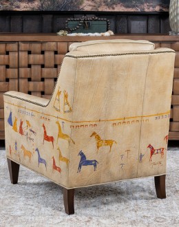 Painted Teepee Chair