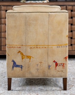 Painted Teepee Chair