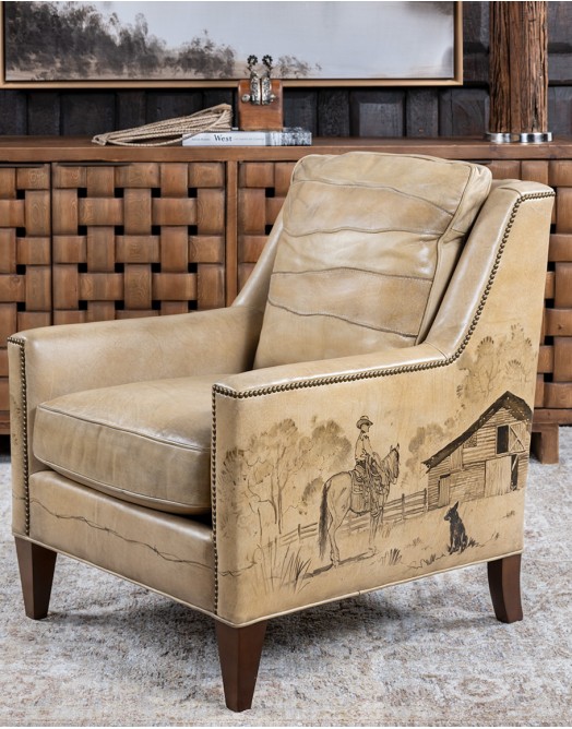 Ranchers Leather Chair