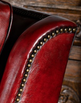 Red Rock Leather Chair