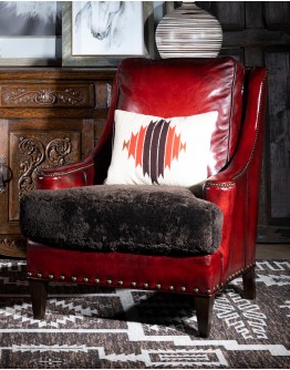 Red Rock Leather Chair