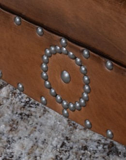 Remington Brown Leather Chair