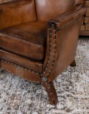 Remington Brown Leather Chair