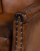 Remington Brown Leather Chair