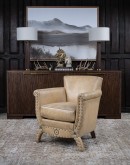 Remington Chaps Leather Chair