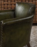 Remington Olive Leather Chair Remington Olive Leather Chair