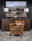 Remington Saddle Leather Chair