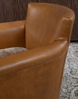 Remington Saddle Leather Chair