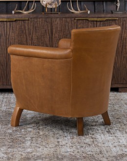 Remington Saddle Leather Chair