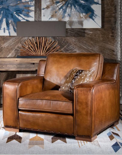 Rugby Leather Chair Rugby Leather Chair