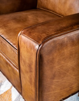 Rugby Leather Chair