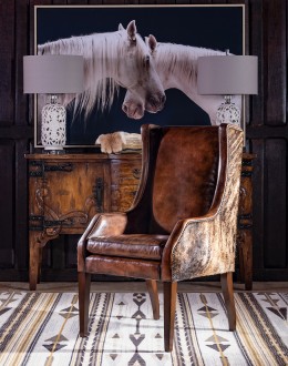 Rourke Leather Chair