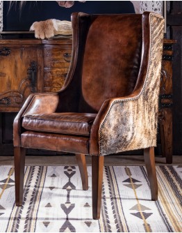 Saloon West Leather Chair