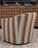 Sierra Chevron Swivel Chair