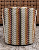 Sierra Chevron Swivel Chair