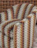 Sierra Chevron Swivel Chair