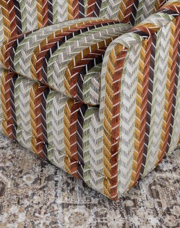 Sierra Chevron Swivel Chair Sierra Chevron Swivel Chair