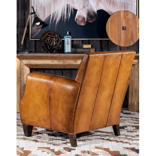 Vanguard Club Chair - Leather