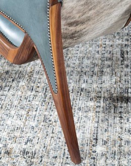 Yachtsmans Sky Leather Chair