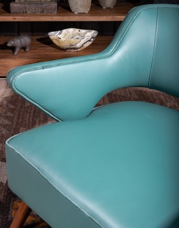 Zodiac Teal Chair