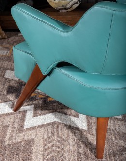 Zodiac Teal Chair