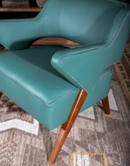 Zodiac Teal Chair