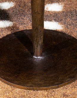 Forged Iron Accent Table