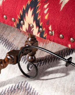 Kilim Rug Top Bench Kilim Rug Top Bench