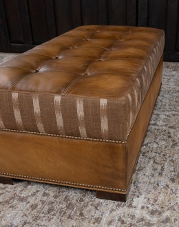Brixton Saddle Ottoman