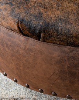 Cowboy Brindle Ottoman Cowboy Brindle Ottoman