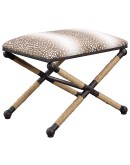 lowest priced fawn small bench by uttermost