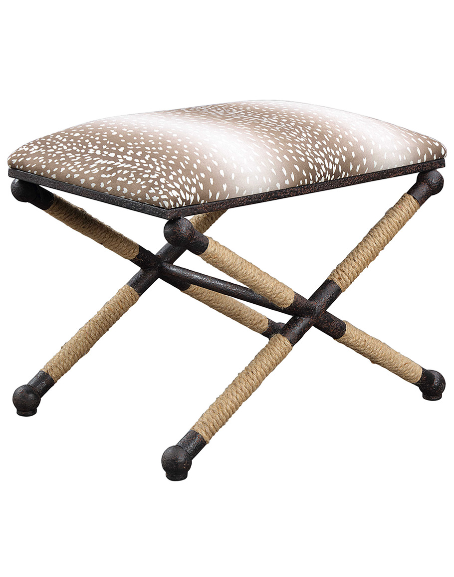 Fawn Small Bench | Foot Stool