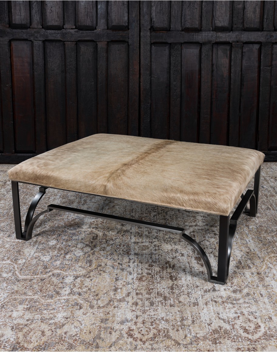 Hendricks Blonde Ottoman