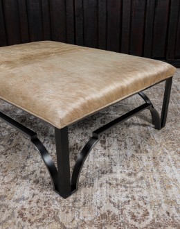 Hendricks Blonde Ottoman