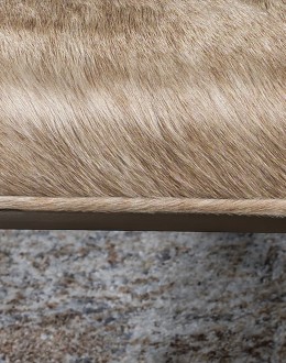 Hendricks Blonde Ottoman