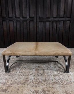 Hendricks Blonde Ottoman