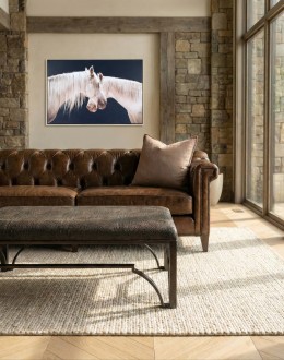 Hendricks Stone Ottoman Hendricks Stone Ottoman